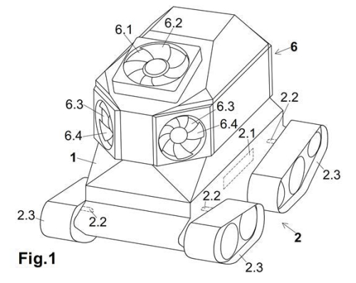 Autonomous vehicle for explosive detection