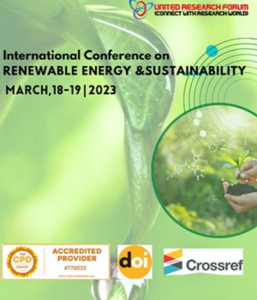 International Conference on Renewable Energy and Sustainability