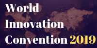 World Innovation Convention 2019, 10th Annual Edition ( 8-10 October 2019 - Amsterdam )